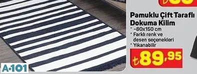 PAMUKLU DOKUMA KİLİM